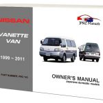 Nissan - Vanette Van Owners User Manual in English | 1999 ~2011 (Part N.o 145) - Image 2