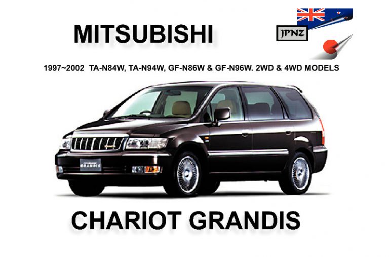 Mitsubishi Chariot Grandis owners manual 1997 2003