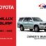 Toyota - Surf Owner's User Manual In English | 1995 - 2002