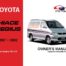 Toyota - Hiace Regius Owners User Manual In English | 1997 - 2002