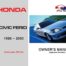 Honda - Civic Ferio Car Owners User Manual In English | 1996 - 2000