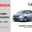 Honda - Stepwgn (Stepwagon) 2005 - 2009 Car Owners User Manual In English