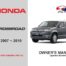 Honda - Crossroad Owners User Manual In English | 2007 ~ 2010