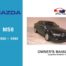 Mazda - MS8 Owners User Manual In English | 1990 - 1995