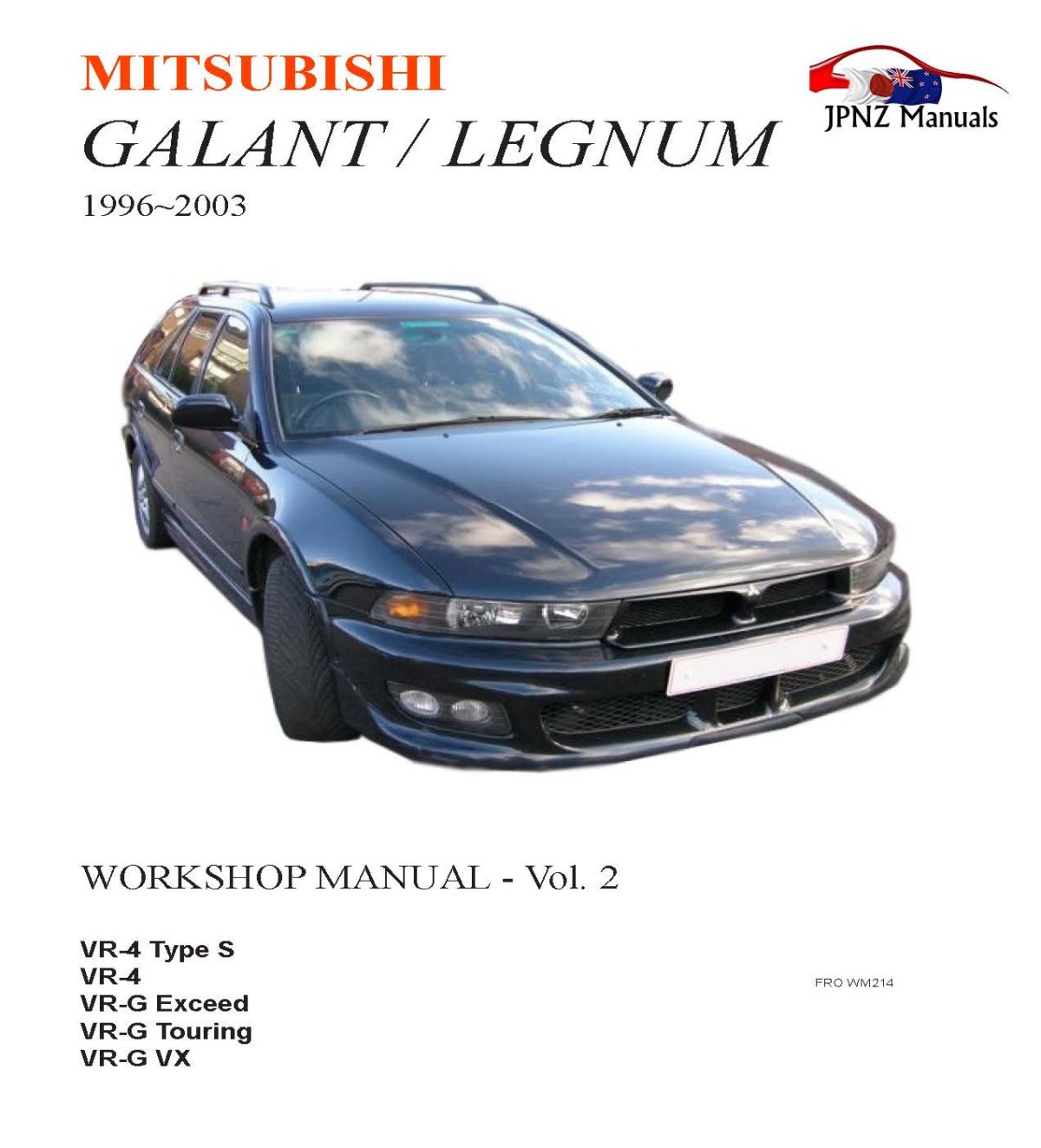 Mitsubishi Galant Legnum Manual In English 19962003