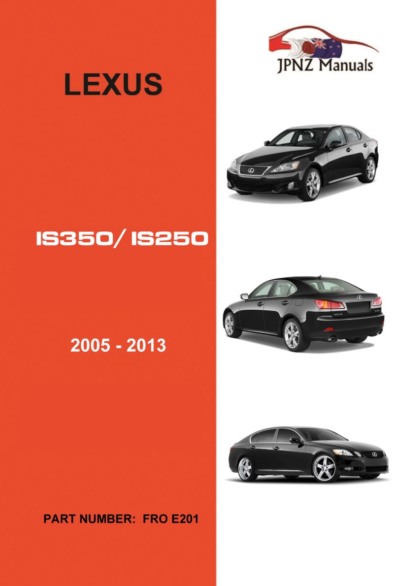2010 Lexus IS350 IS250 Convertible Owners Guide Manual Book Set w Case OEM