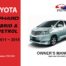 Toyota - Alphard Hybrid and Petrol car owners user manual in English | 2011 - 2015