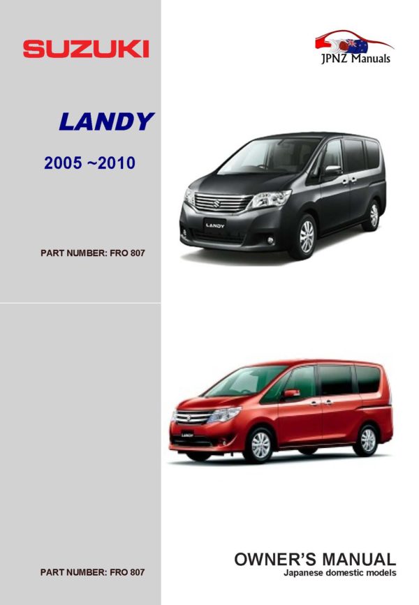 Japanese Cars Owners Manuals | Workshop Manuals