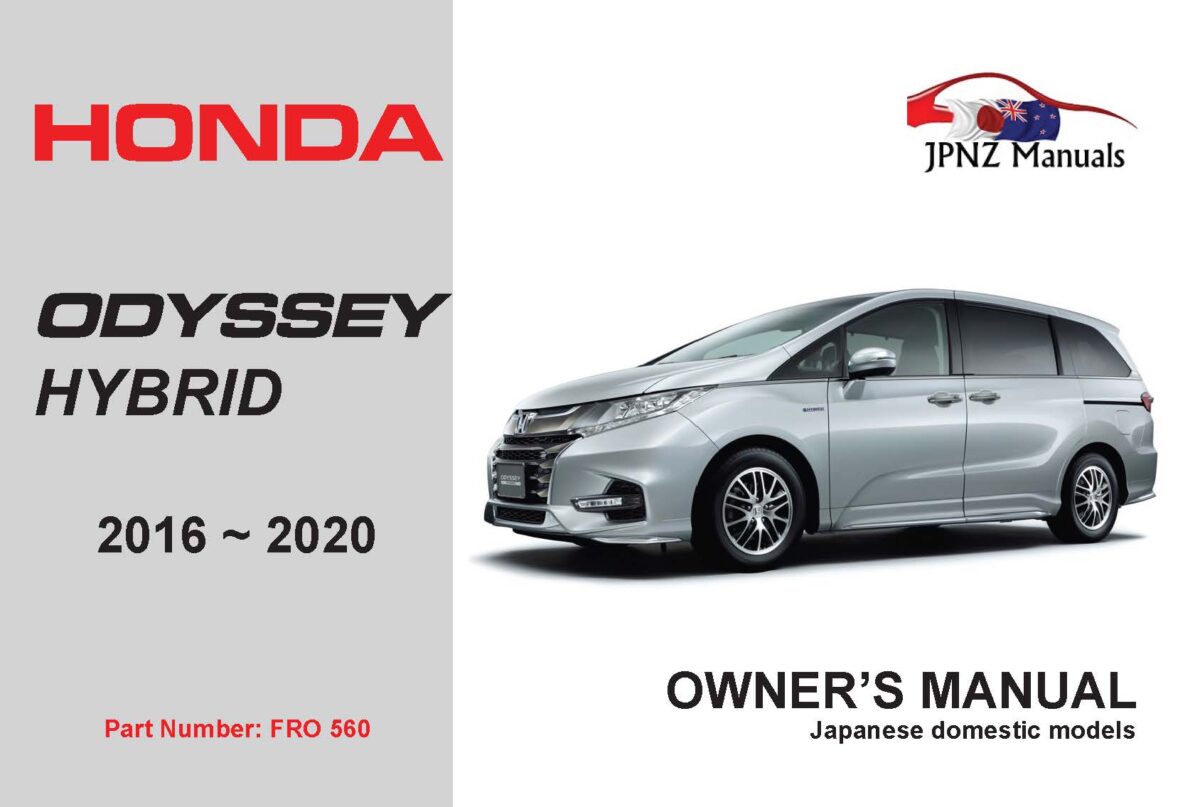 Extraordinary 2016 Honda Odyssey User Manual Pictures